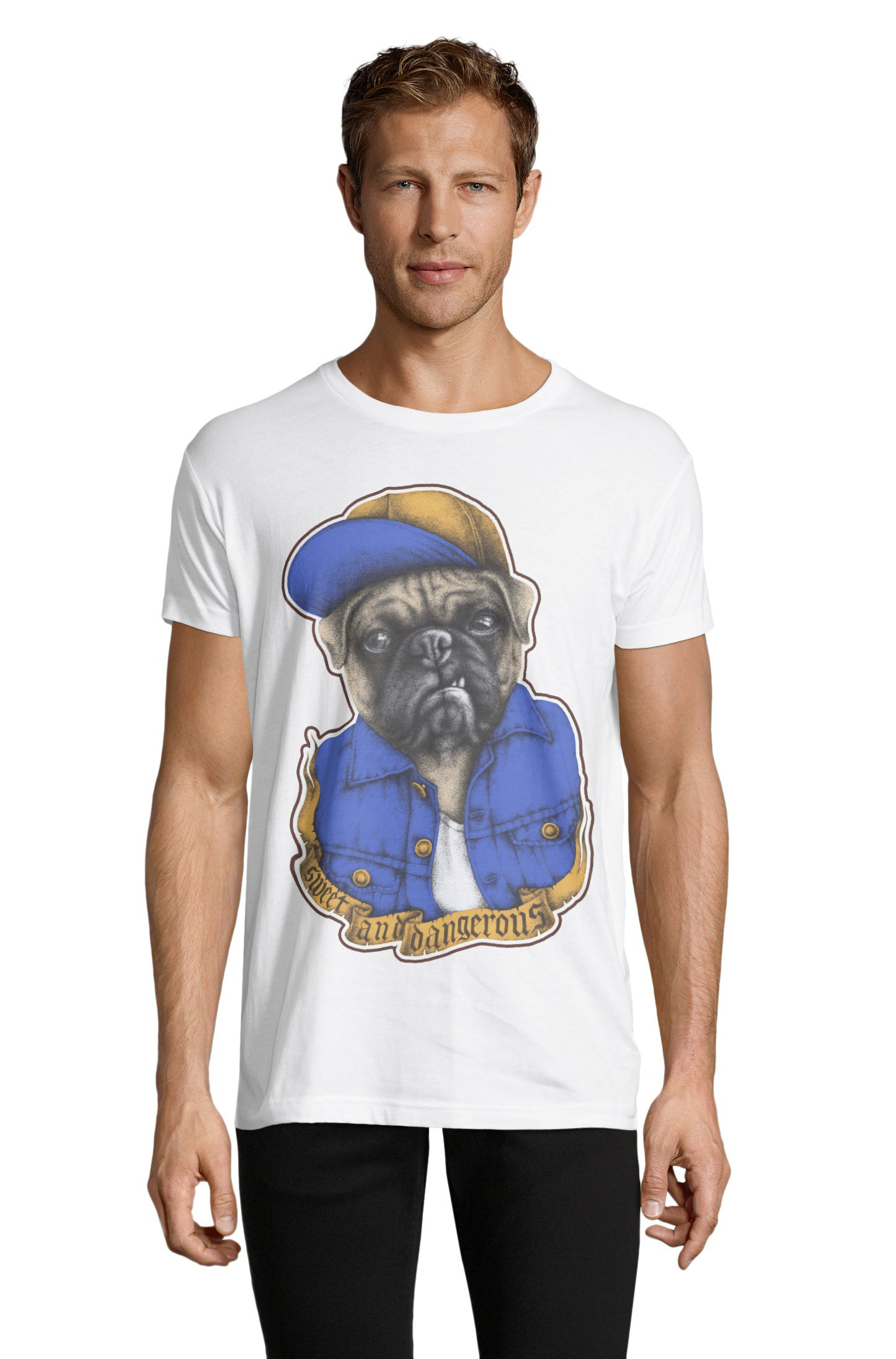 

Футболка OWEAR с принтом приколы 1122-347-M-WH XXL Белый