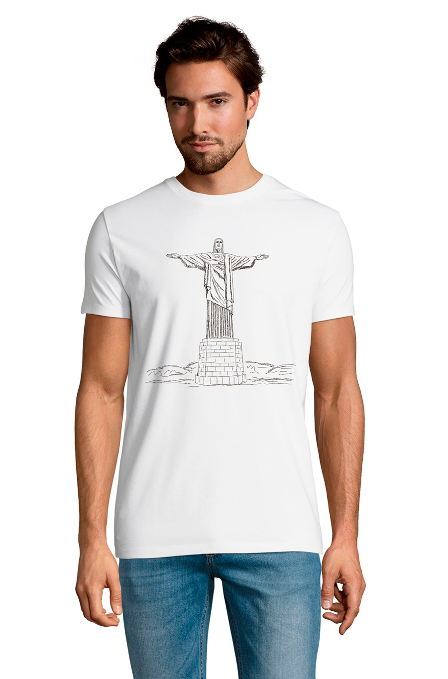

Футболка OWEAR с принтом Города и Страны 749-M-WH3 XXL Белый