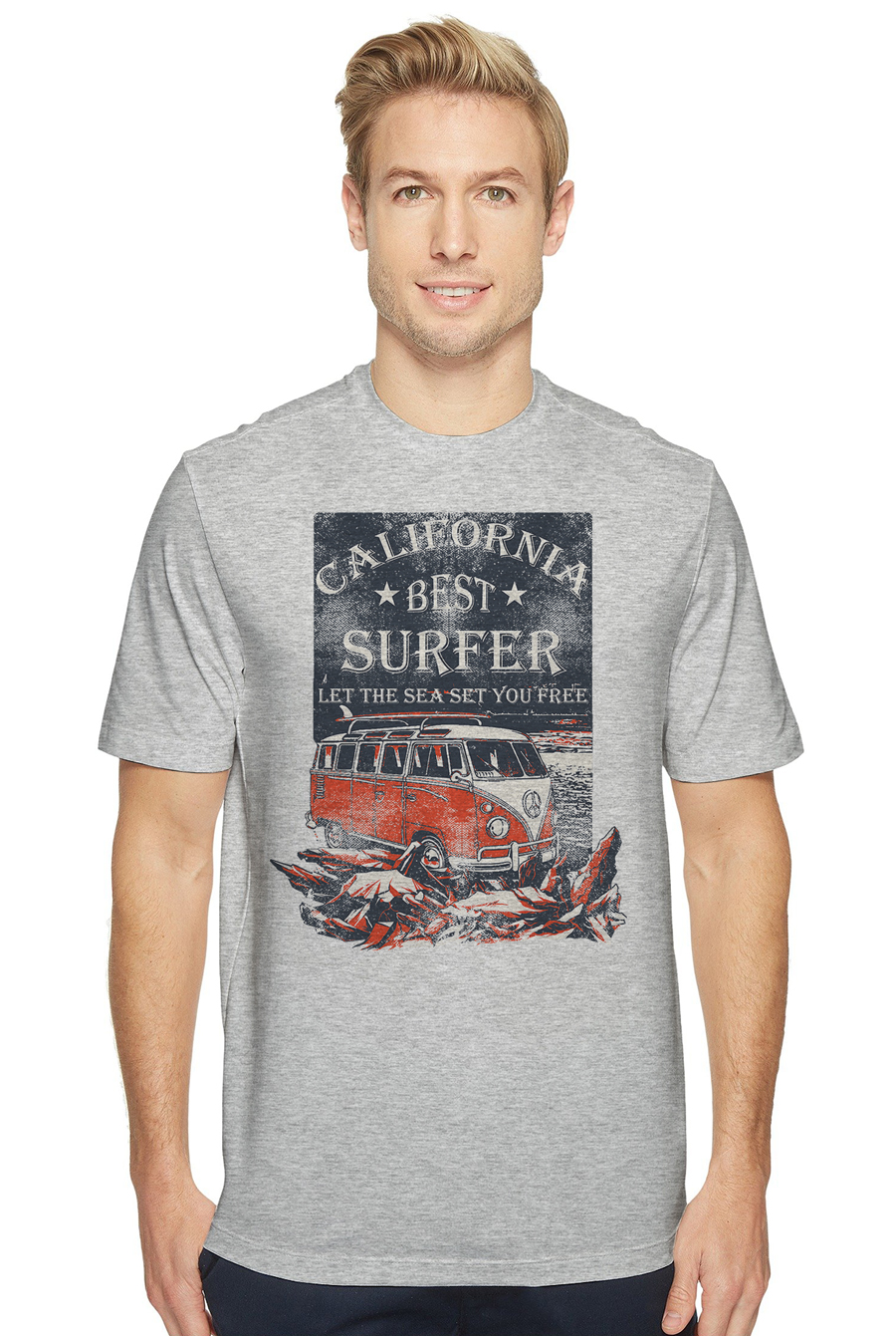 

Футболка OWEAR С Серфинг принтом 230-M-GH7  Серый-меланж, Футболка OWEAR С Серфинг принтом 230-M-GH7 S Серый-меланж