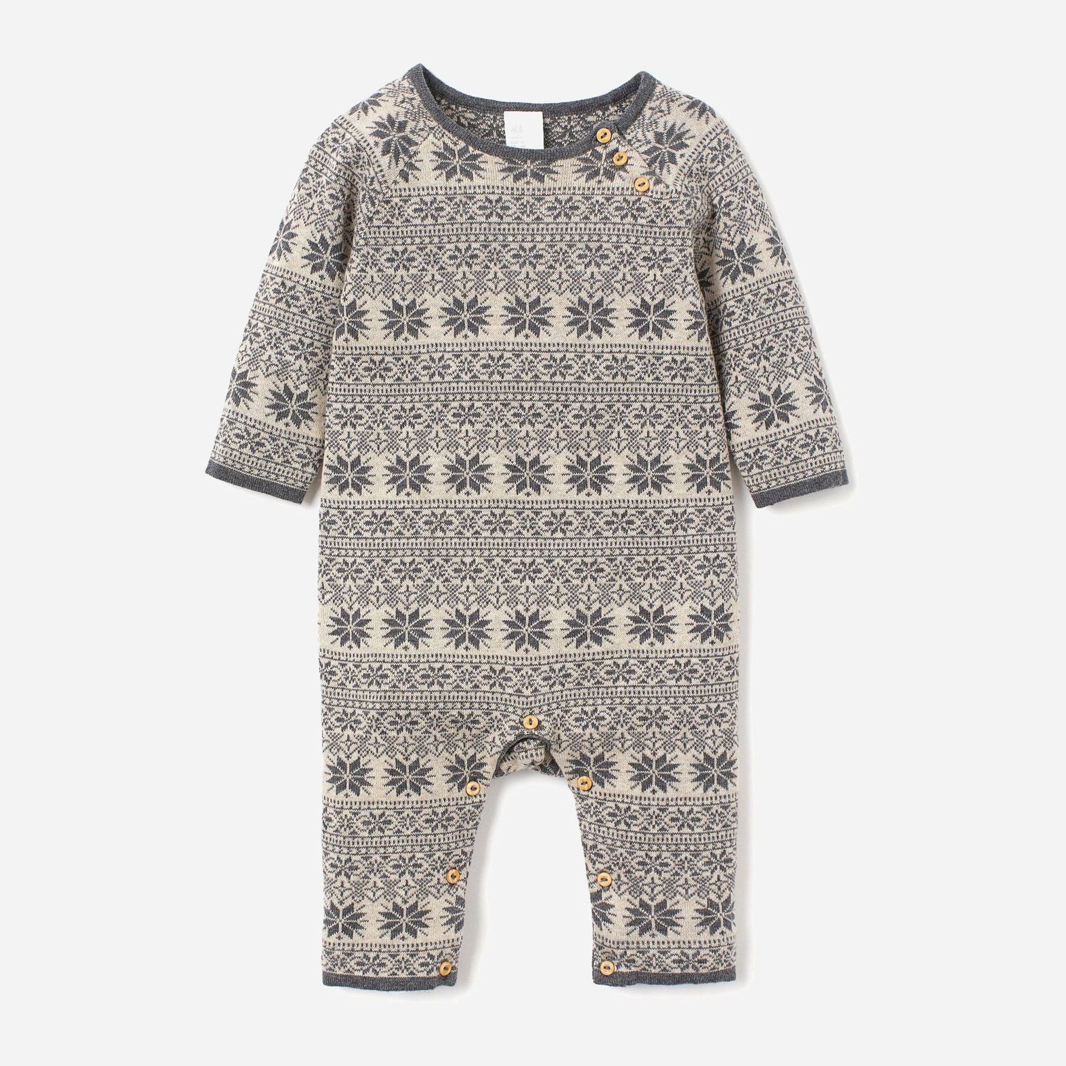 

Человечек H&M 608-7819992 62 см Серый/Узоры