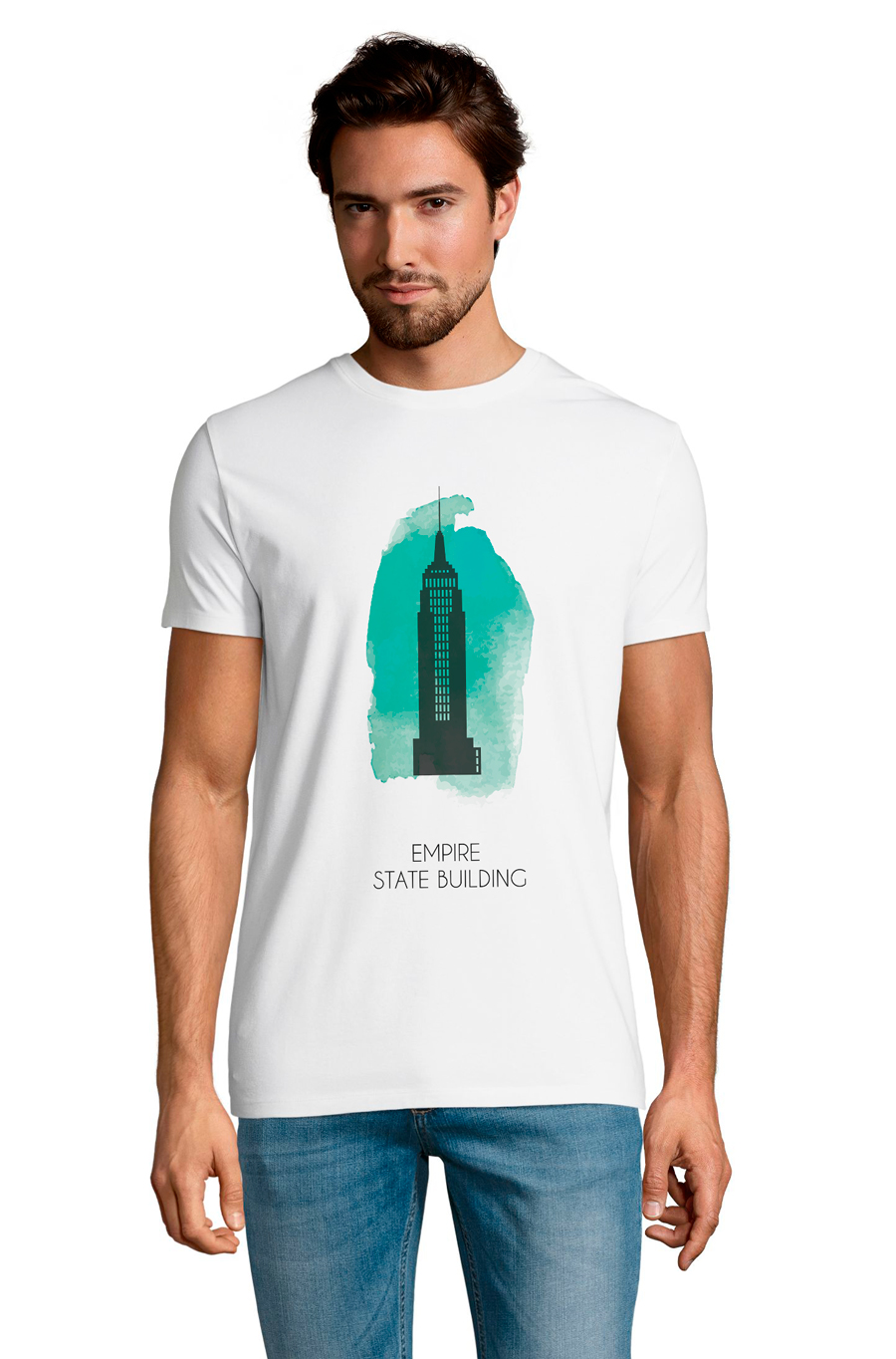 

Футболка OWEAR с принтом Города и Страны 833-M-WH3 XXL Белый
