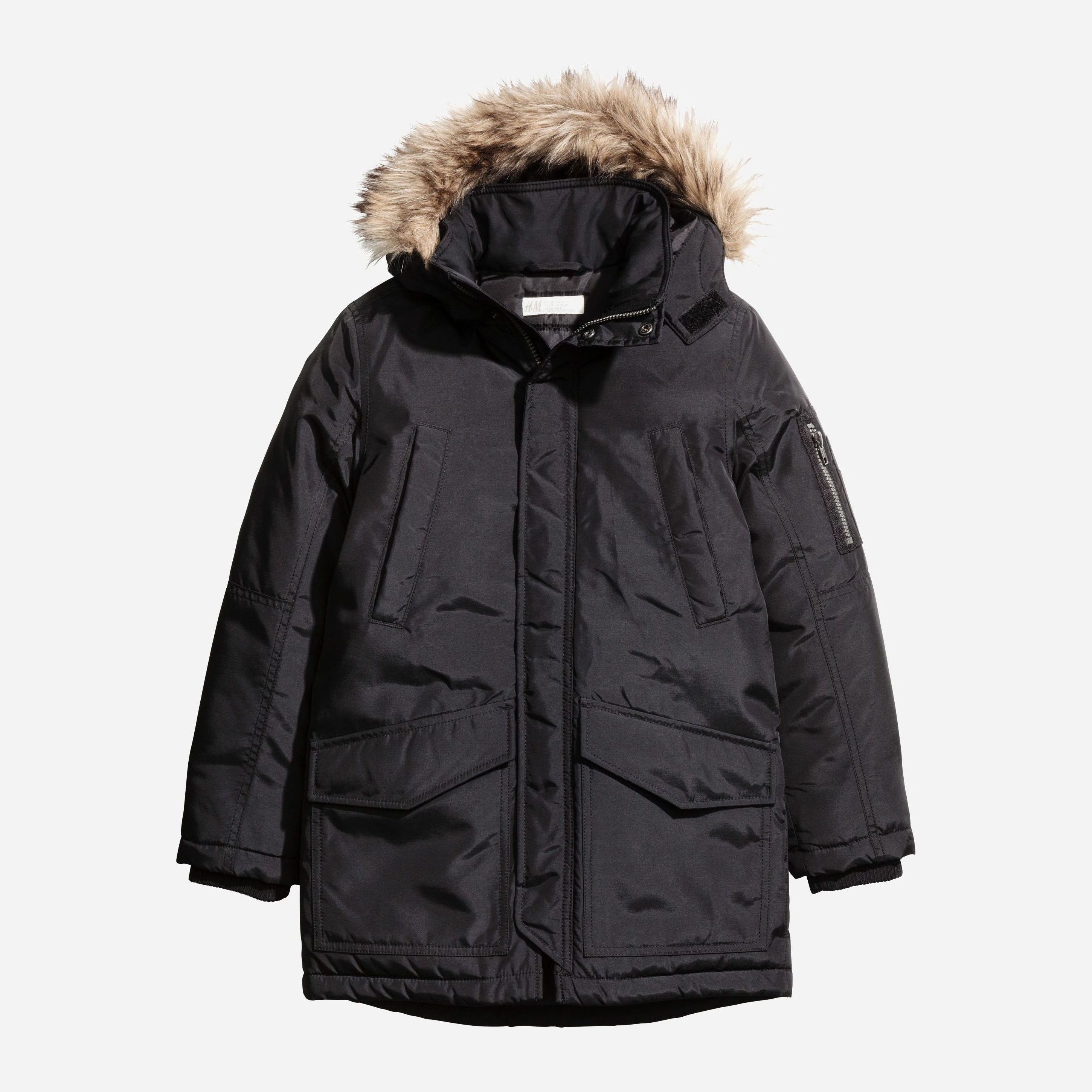 

Зимняя парка H&M 4944726 152 см Черная (2000000179971)