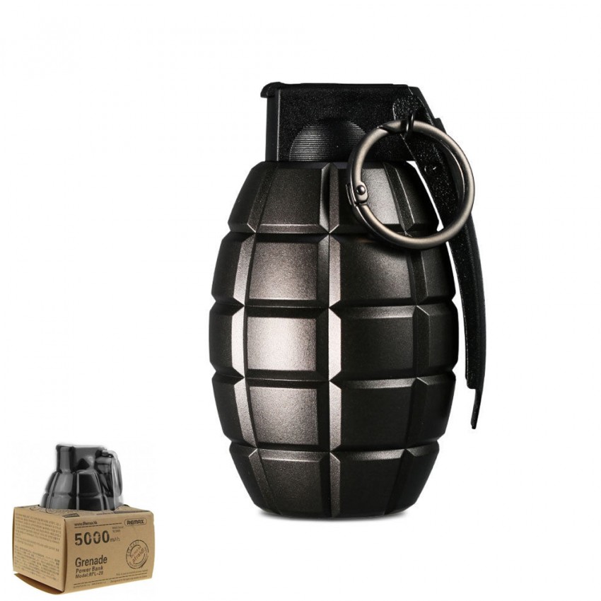 

Портативное зарядное устройство REMAX Power Bank Grenade Series RPL-28 5000 mAh Черное