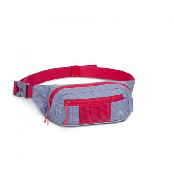 

Поясная сумка Rivacase 5215 Grey/Red