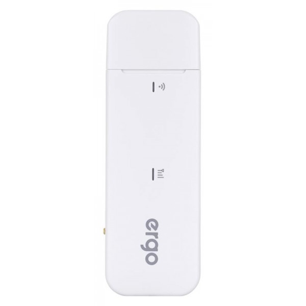

3G/4G USB Модем Ergo W02-CRC9 White (4G/LTE cat4., SIM, с разъёмом CRC9 для внешней антенны)