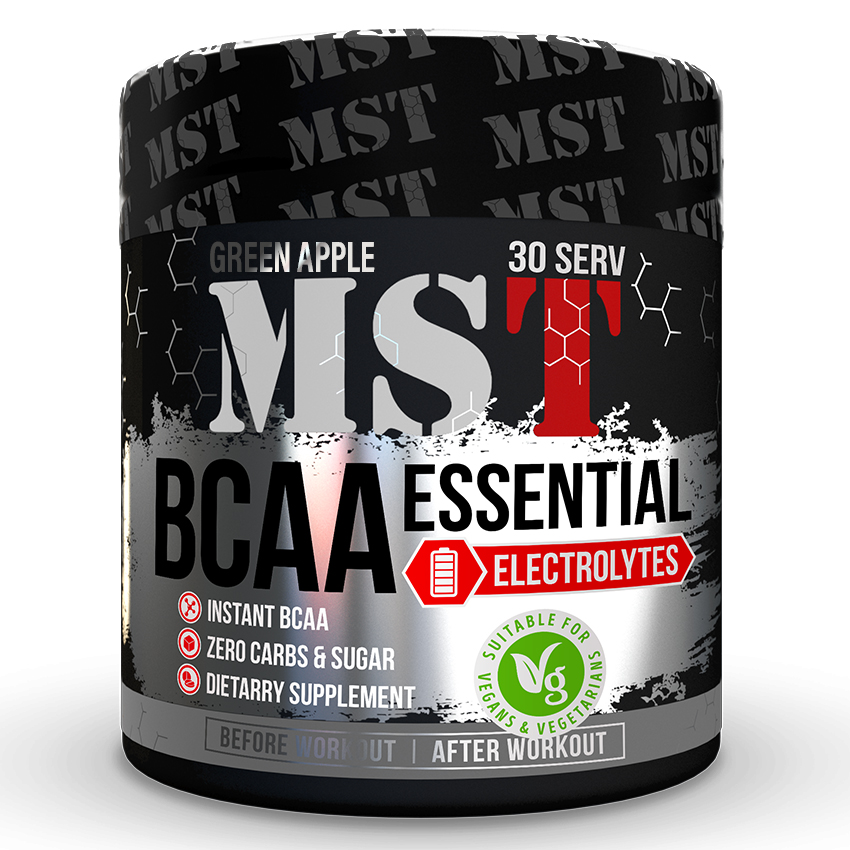 

Аминокислоты MST Nutrition BCAA Essential with Electrolytes 240 грамм Ананас