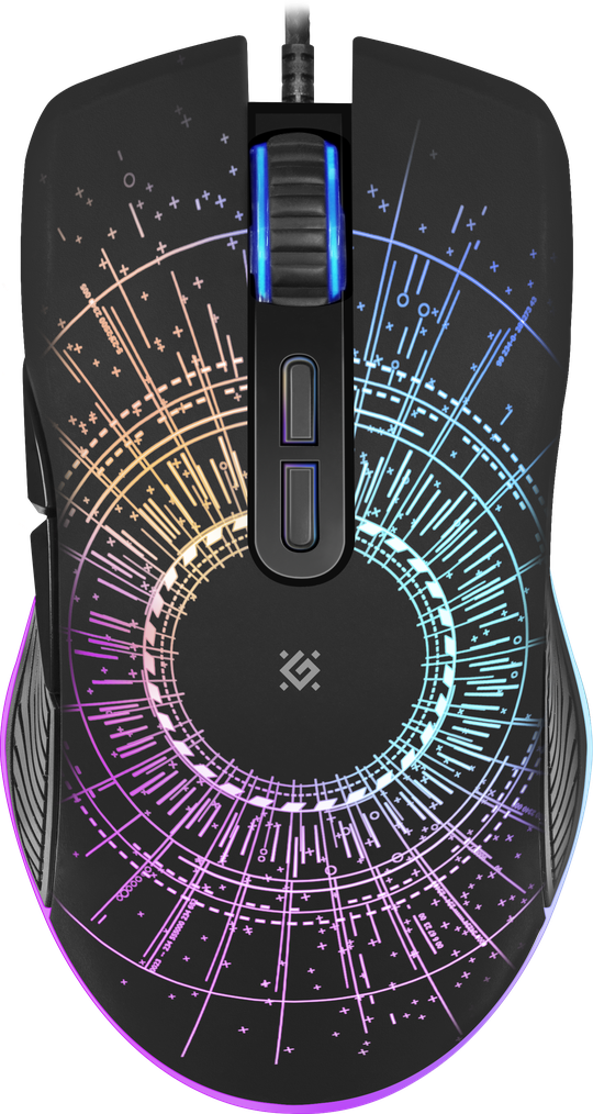 

Мышь Defender Sirius GM-660L RGB USB Black (52660)