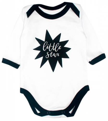 

Бодик MISHKA белый Little stars Little Star 80 (1011511-80)