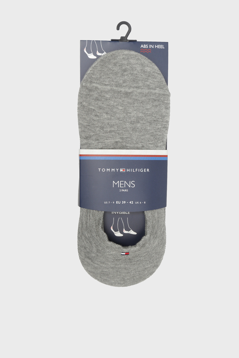 

Мужские серые следы TH MEN FOOTIE (2 пары) Tommy Hilfiger 39/42 382024001