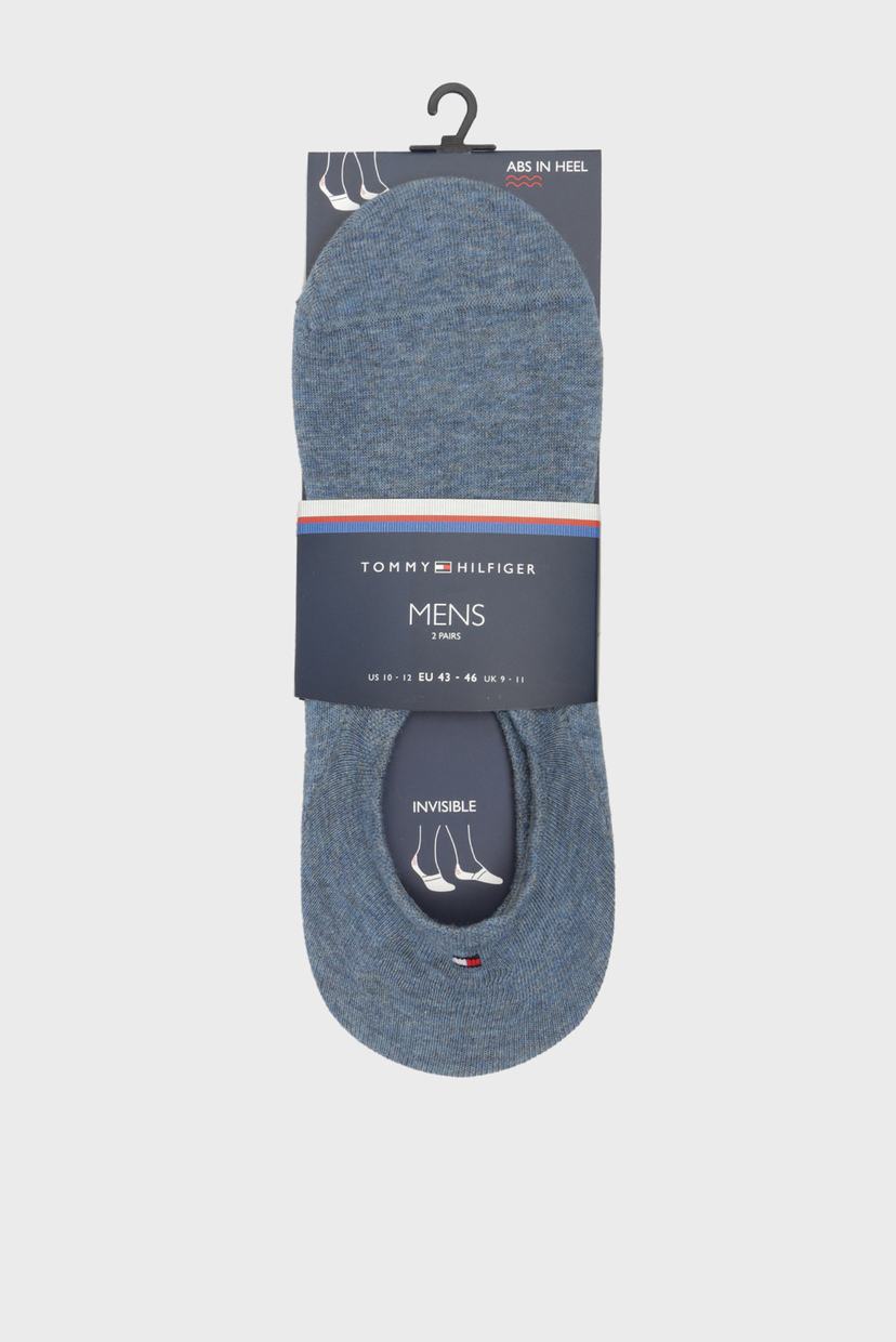 

Мужские синие следы TH MEN FOOTIE (2 пары) Tommy Hilfiger 43/46 382024001