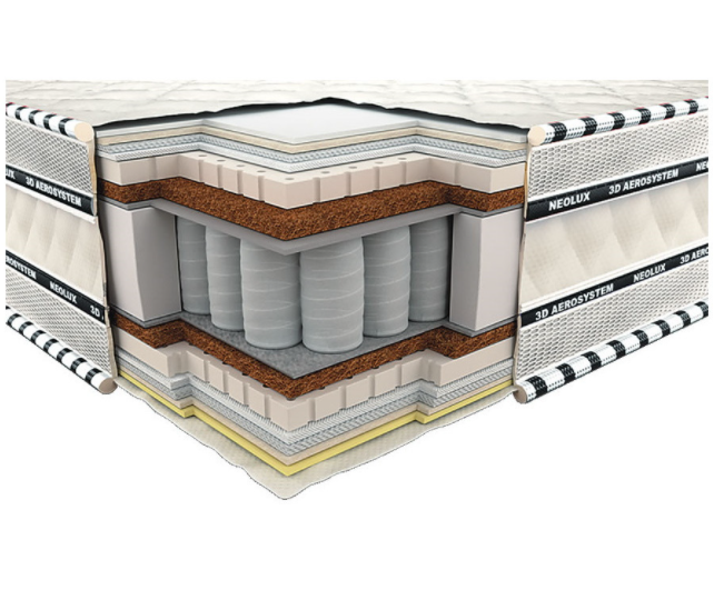 

Матрас Neolux Империал Латекс-Кокос 3D 140x200 см