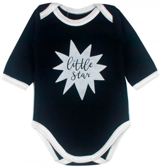 

Бодик MISHKA черный Little stars Little star 62 (1021511-62)
