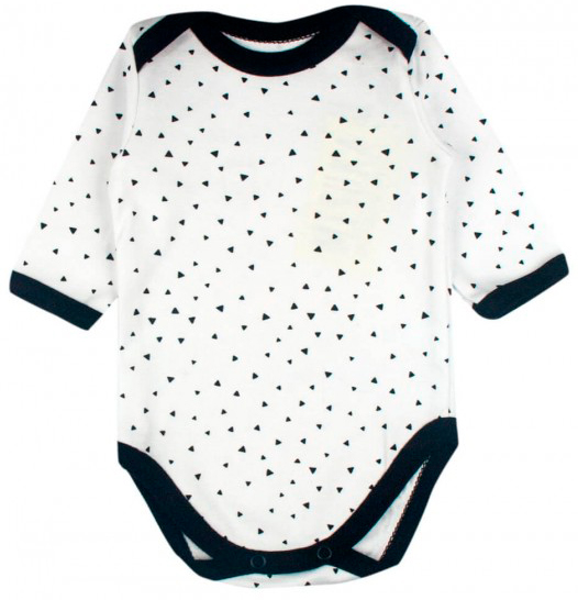

Бодик MISHKA белый Little stars треугольники 74 (1031011-74)