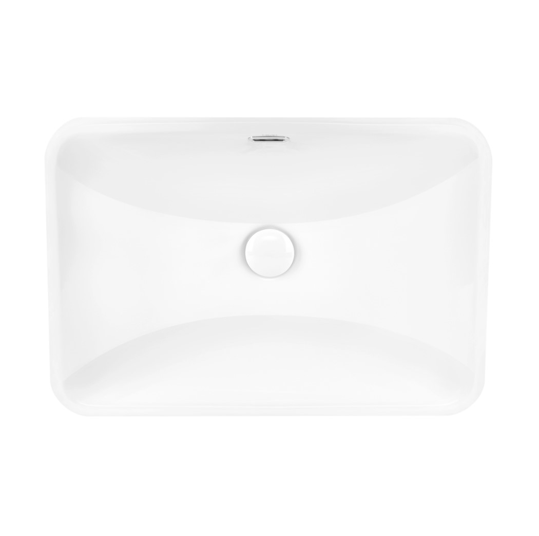 

Раковина Qtap Jay с донным клапаном QT0711K306W
