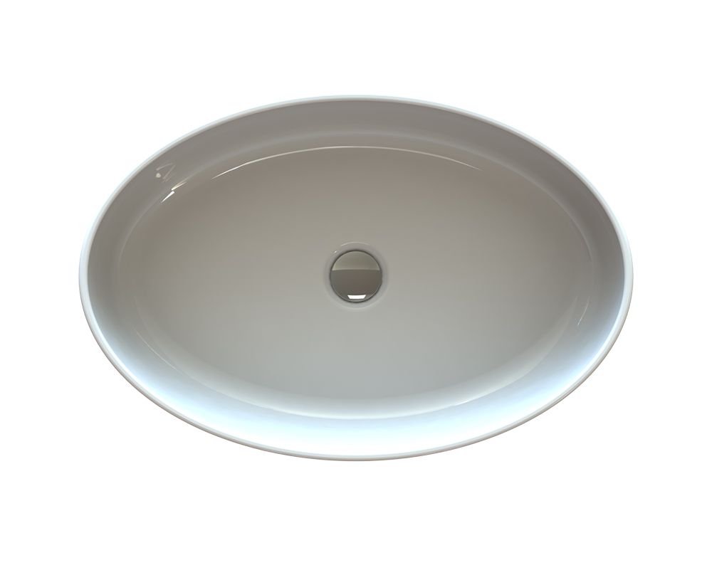 

Раковина Snail Парадиз белая 60 см