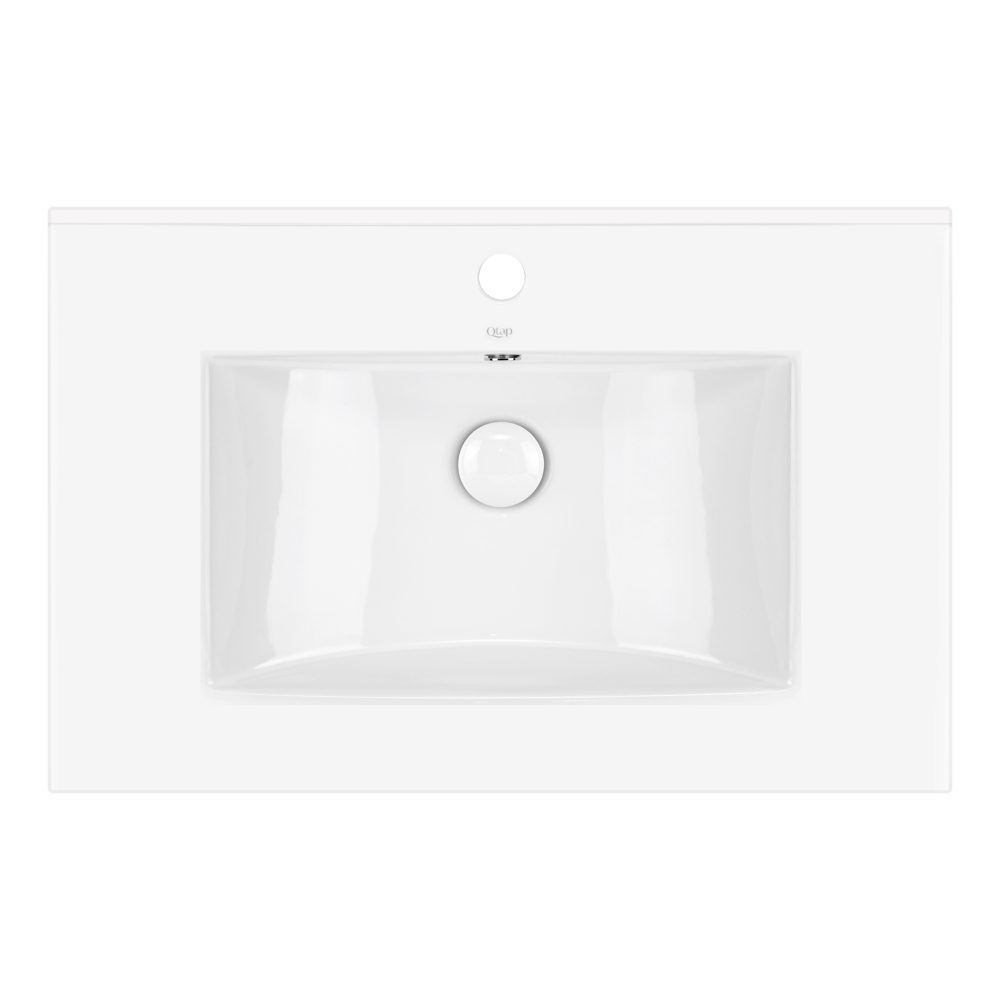 

Раковина Qtap Albatross с донным клапаном QT01113070CW