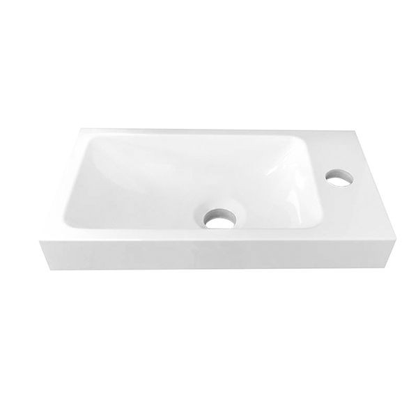

Раковина Fancy Marble Ida белая глянцевая 40 см