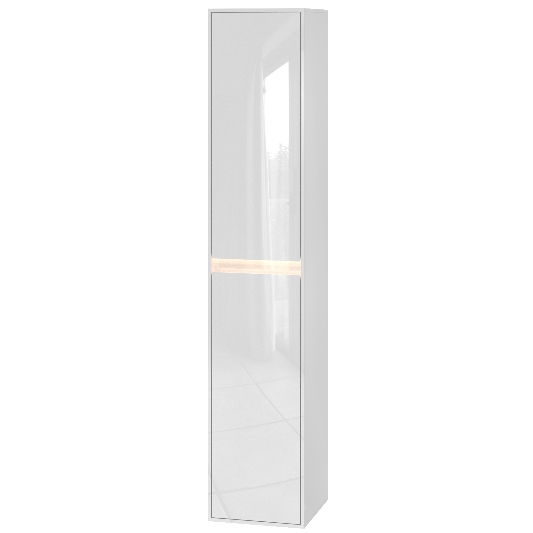 

Пенал Botticelli Torino TrP-170 белый с подсветкой