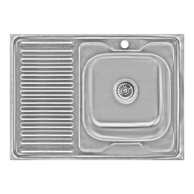 

Кухонная мойка Lidz 6080-R Decor 0.6 мм (LIDZ6080RDEC06)