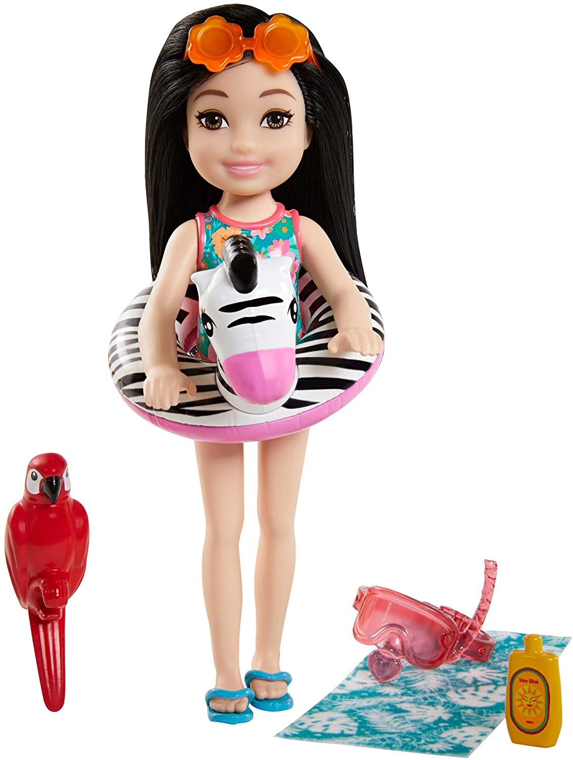 

Кукла Barbie Chelsea The Lost Birthday Барби Челси с попугаем GRT83