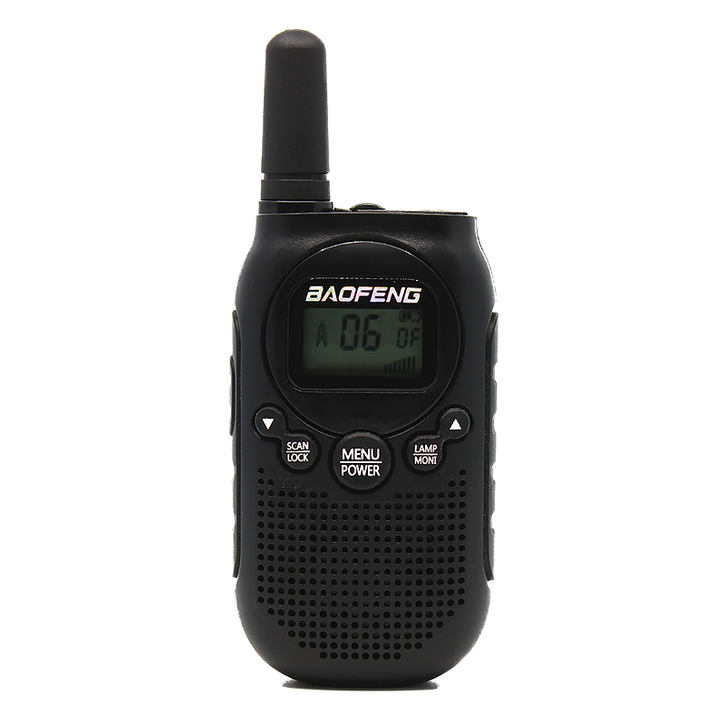 

Рация ультра-портативная Baofeng BF-T6, UHF, 0.5 Ватт, батарея 1500 мАч черный