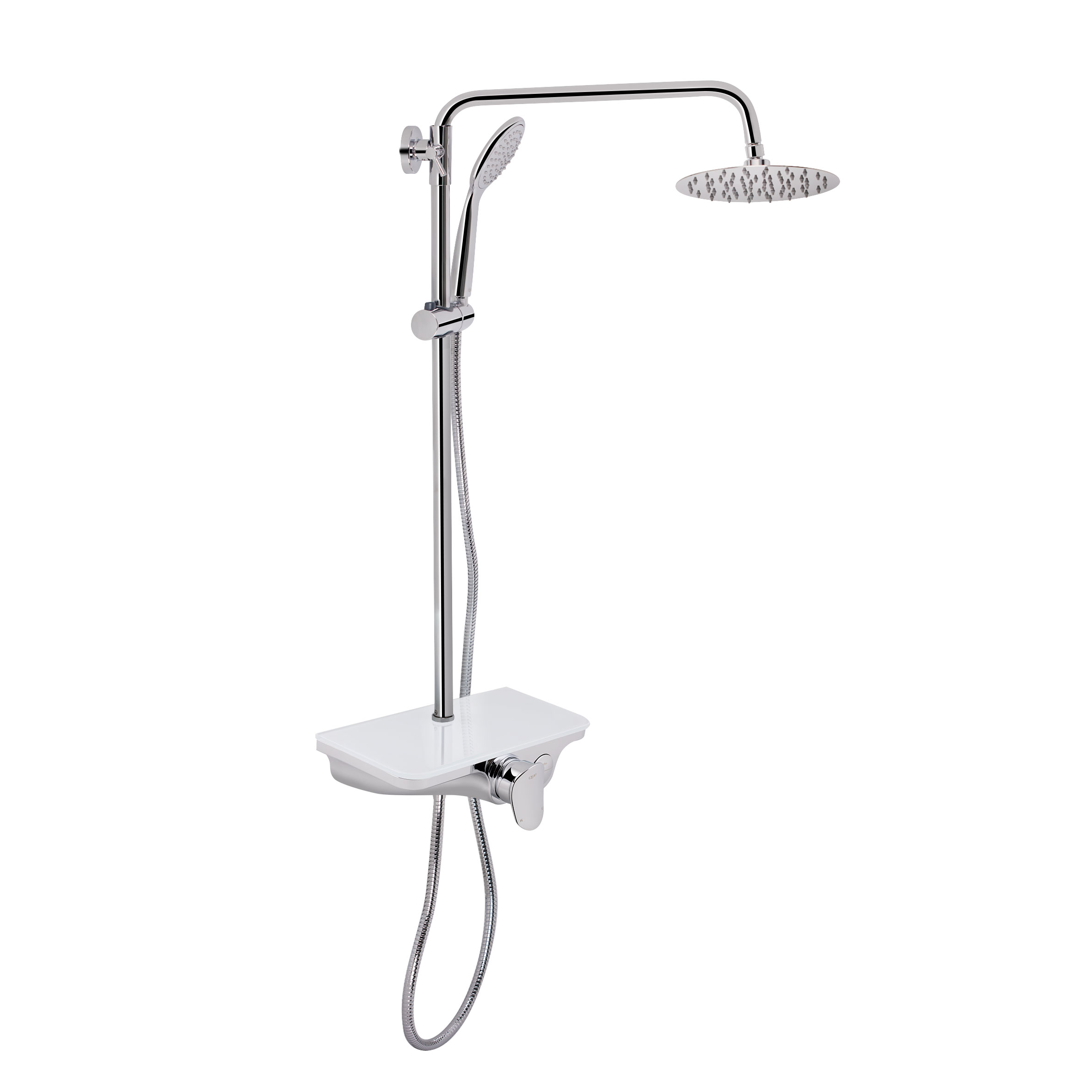 

Душевой гарнитур Qtap Sloup 57106VKOW