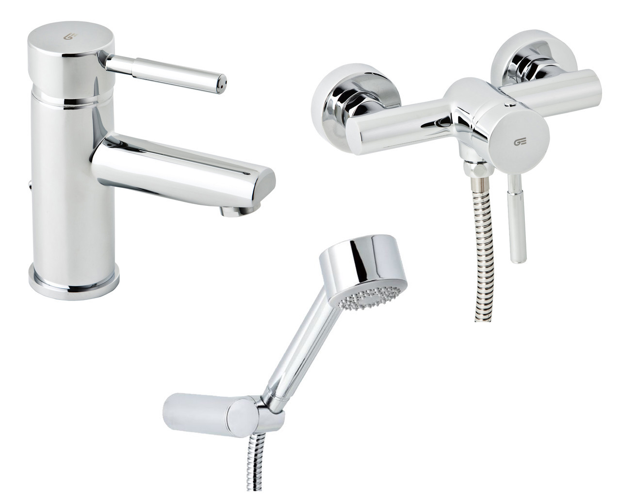 

Набор смесителей GENEBRE Tau 03TA1-shower (65135184566+65110184566)