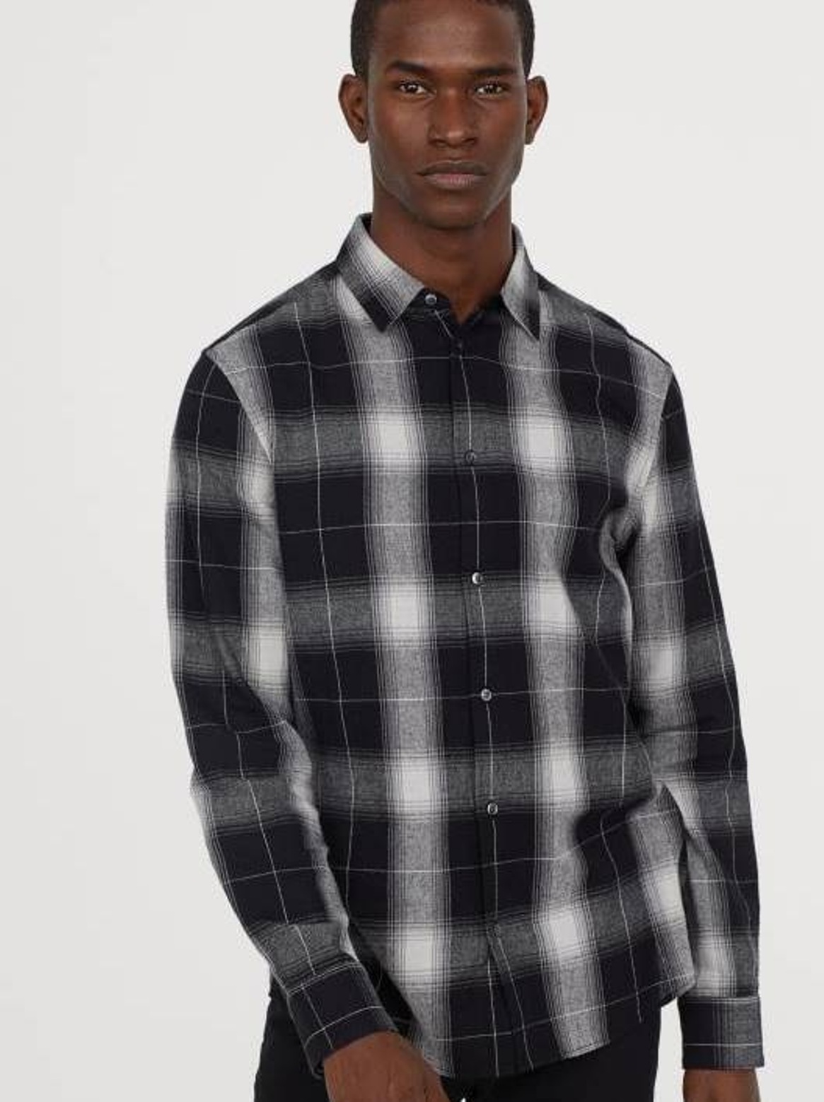 

Рубашка H&M 0678487  Клетка, Рубашка H&M 0678487 S Клетка