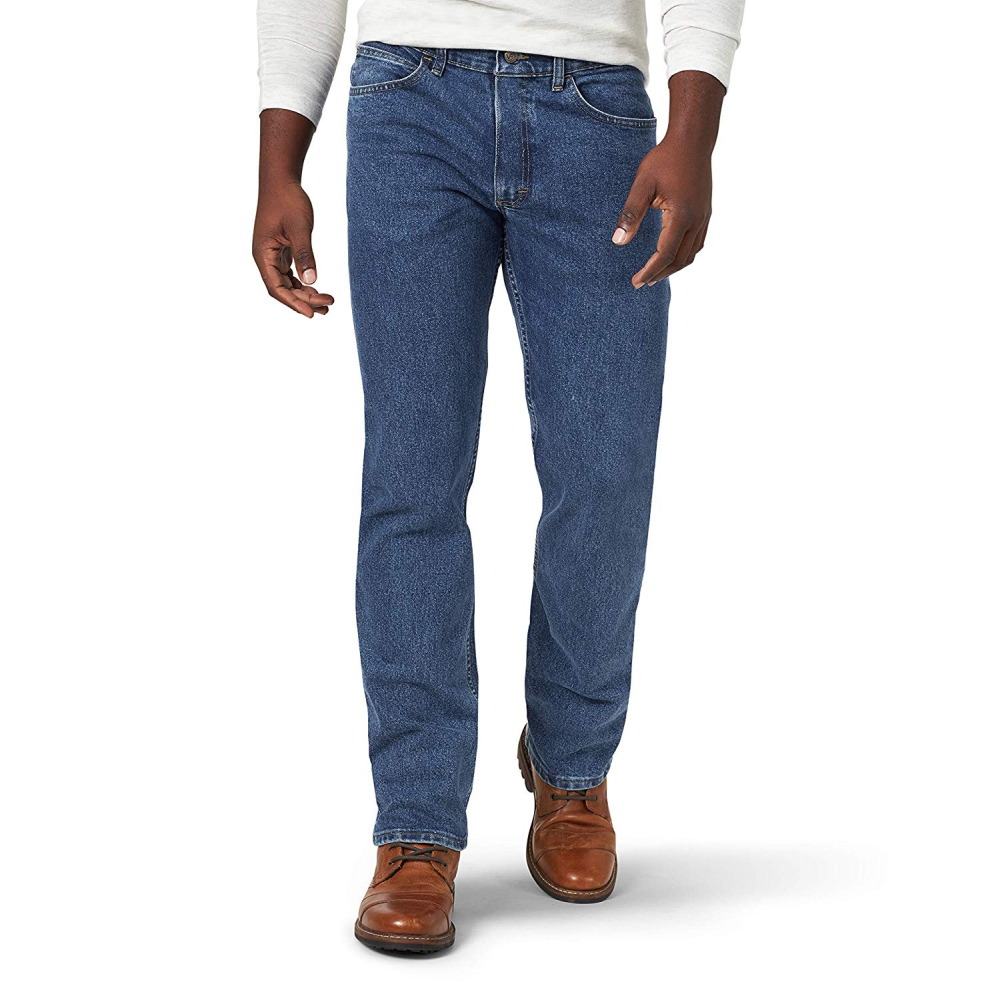 

Мужские джинсы Lee Riders Indigo — Stonewash W36 L34 Голубые