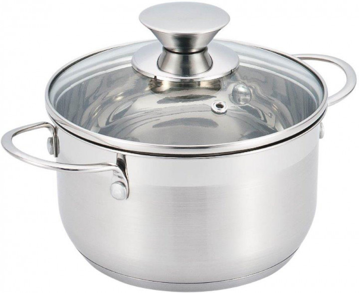 

Кастрюля со стеклянной крышкой Gusto GT-1101-22 22 см 4.7 л