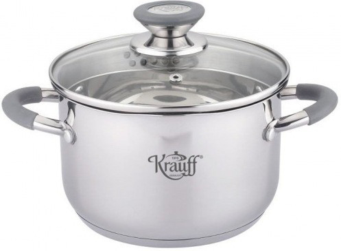 

Кастрюля со стеклянной крышкой Krauff Komfort 88-222-042 24 см 5 .9 л