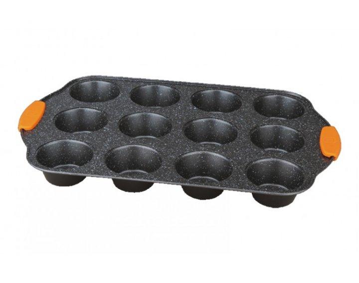 

Форма для выпечки мафинов Berlinger Haus Granit Diamond Line BH-1138 41,2х26,5x3 см