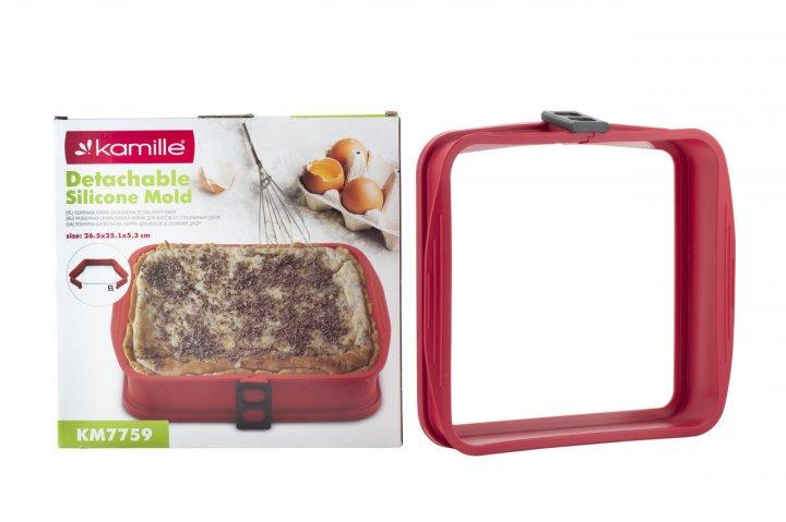 

Форма силиконовая Kamille KM-7759 26,5х25,1х5,3 см