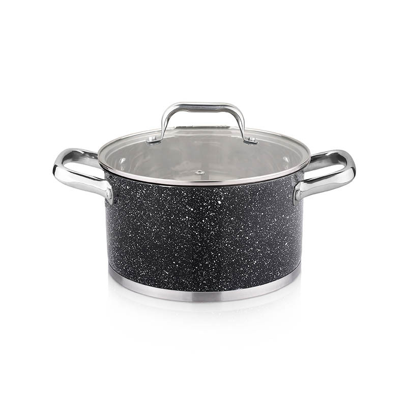 

Кастрюля со стеклянной крышкой Aurora 5594AU 24 см 6 л