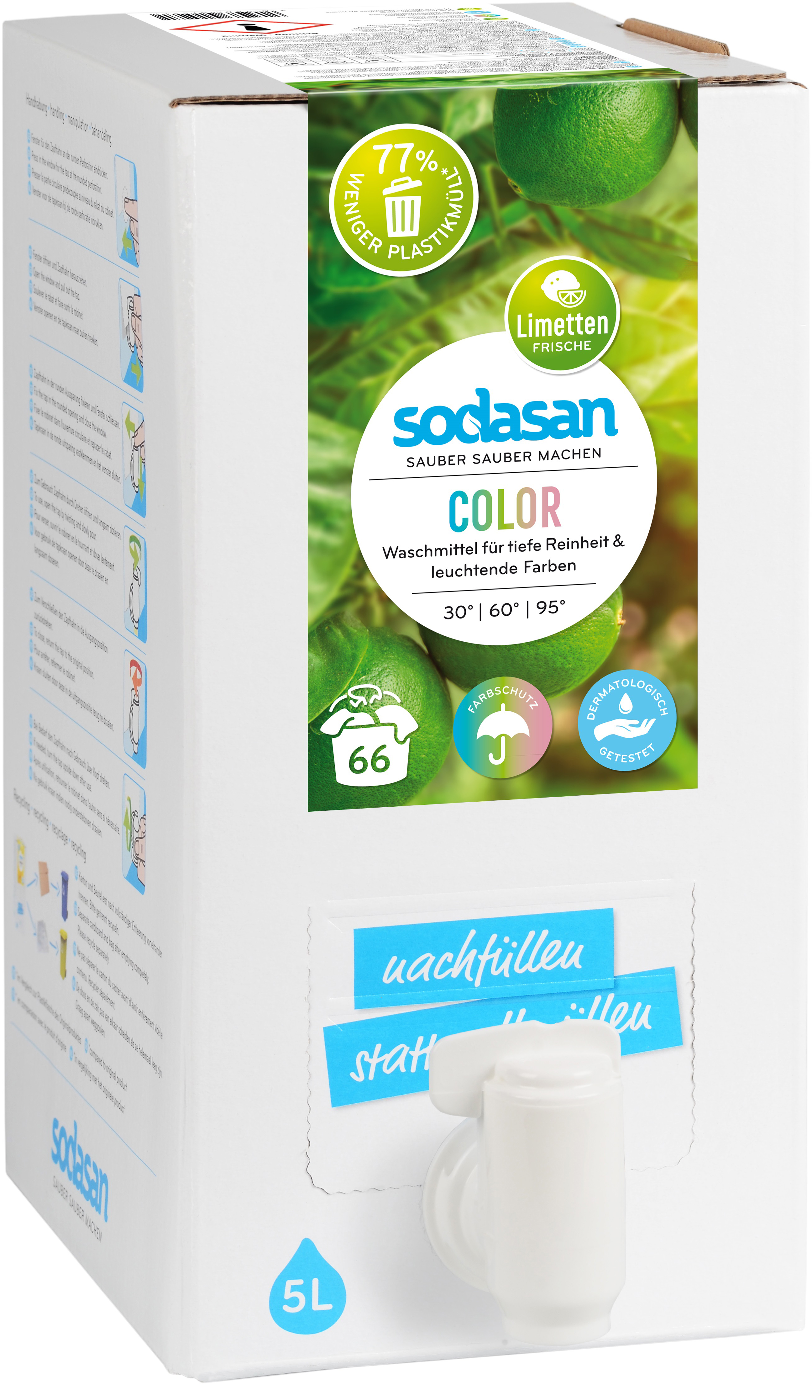 

Жидкое средство для стирки Sodasan Color 5 л
