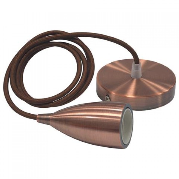 

Светильник подвесной Horoz Electric EDISON Е27 медный цвет (021-002-0001)
