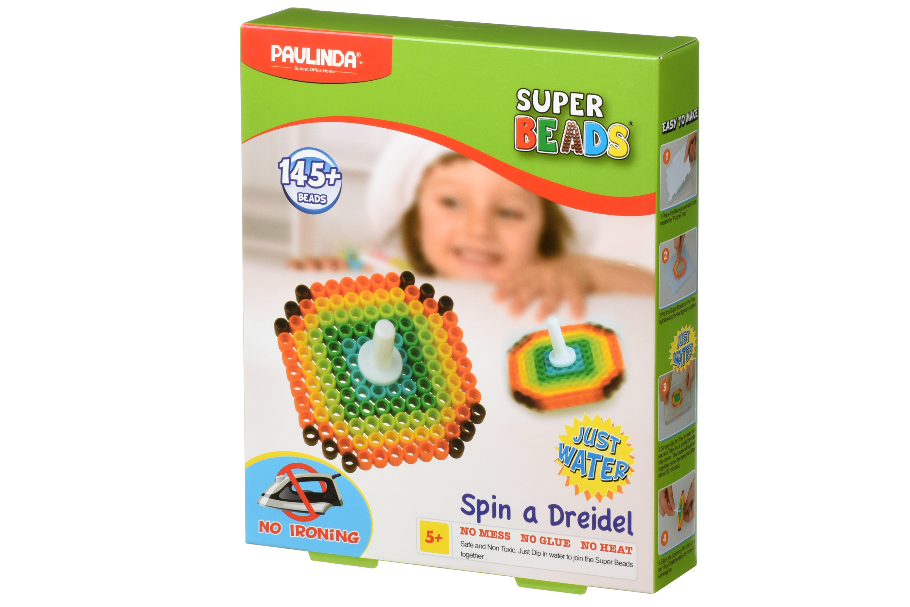

Аквамозаика Paulinda Super Beads (145 деталей) - Волчок