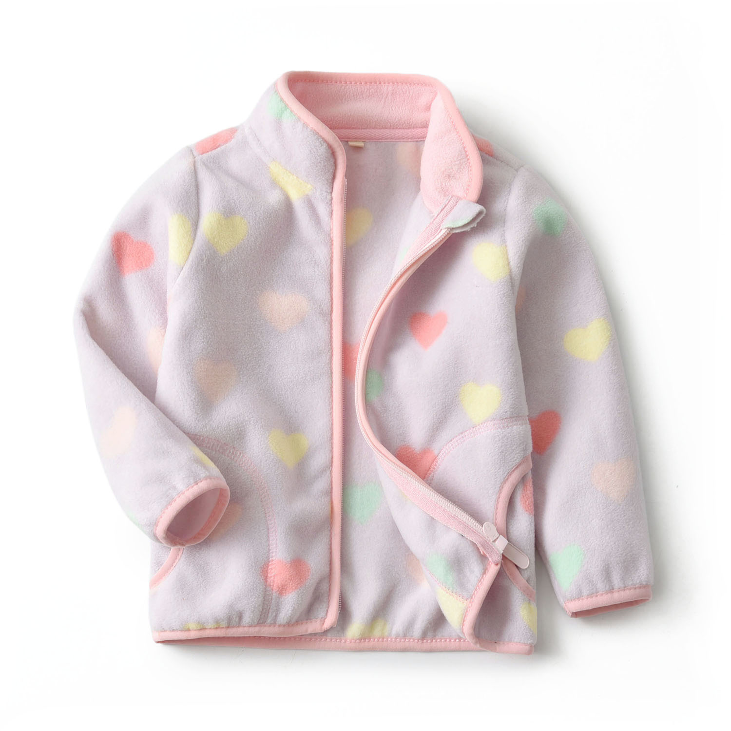 

Кофта для девочки флисовая Валентинка Berni Kids (150) Фиолетовый