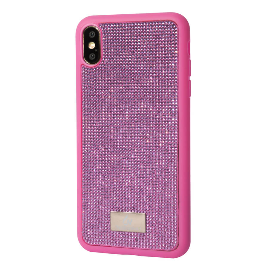

TPU чехол Bling World Grainy Diamonds для Apple iPhone XS Max (6.5") Розовый Без бренда