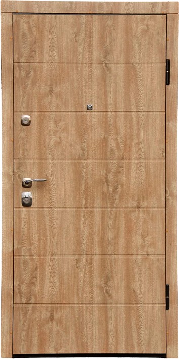 

Вхідні двері ТЕПЛОСТАЛЬ ТС52 МДФ 96мм х 205мм Правостороні