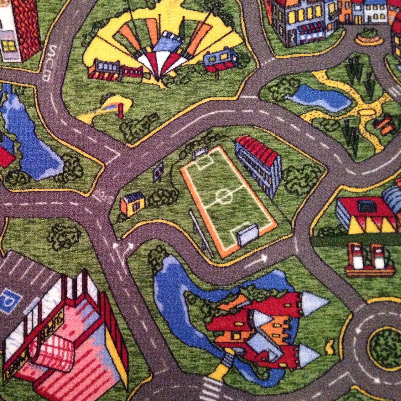 

Ковер Витебские ковры Лунапарк с дорогой 150x200 см