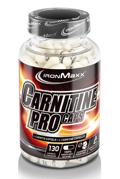 

L карнитин в капсулах и таблетках IronMaxx Carnitine Pro - 130 капс