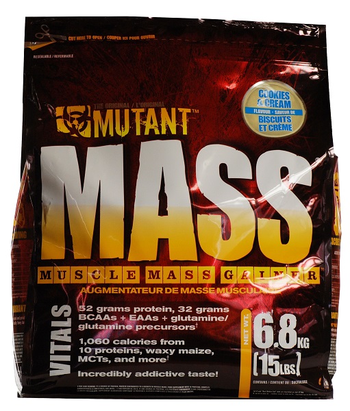 

Гейнеры MUTANT Mass 6800 гр - choco fudge brownie