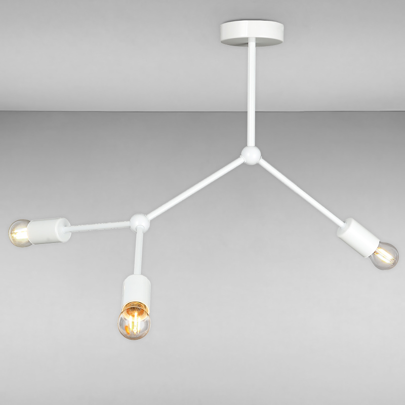 

Люстра стельова Light House LS-16094/3 WH біла