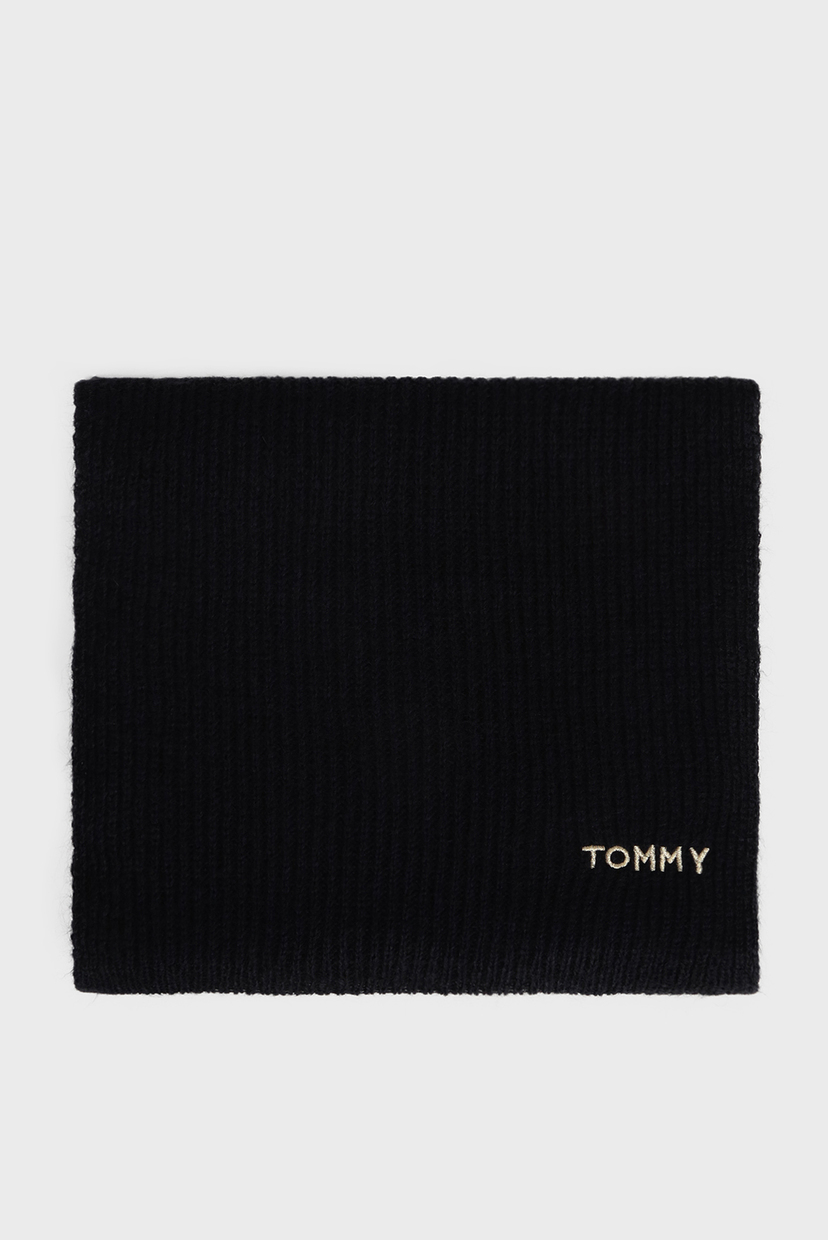 

Женский темно-синий шарф EFFORTLESS Tommy Hilfiger OS AW0AW07215