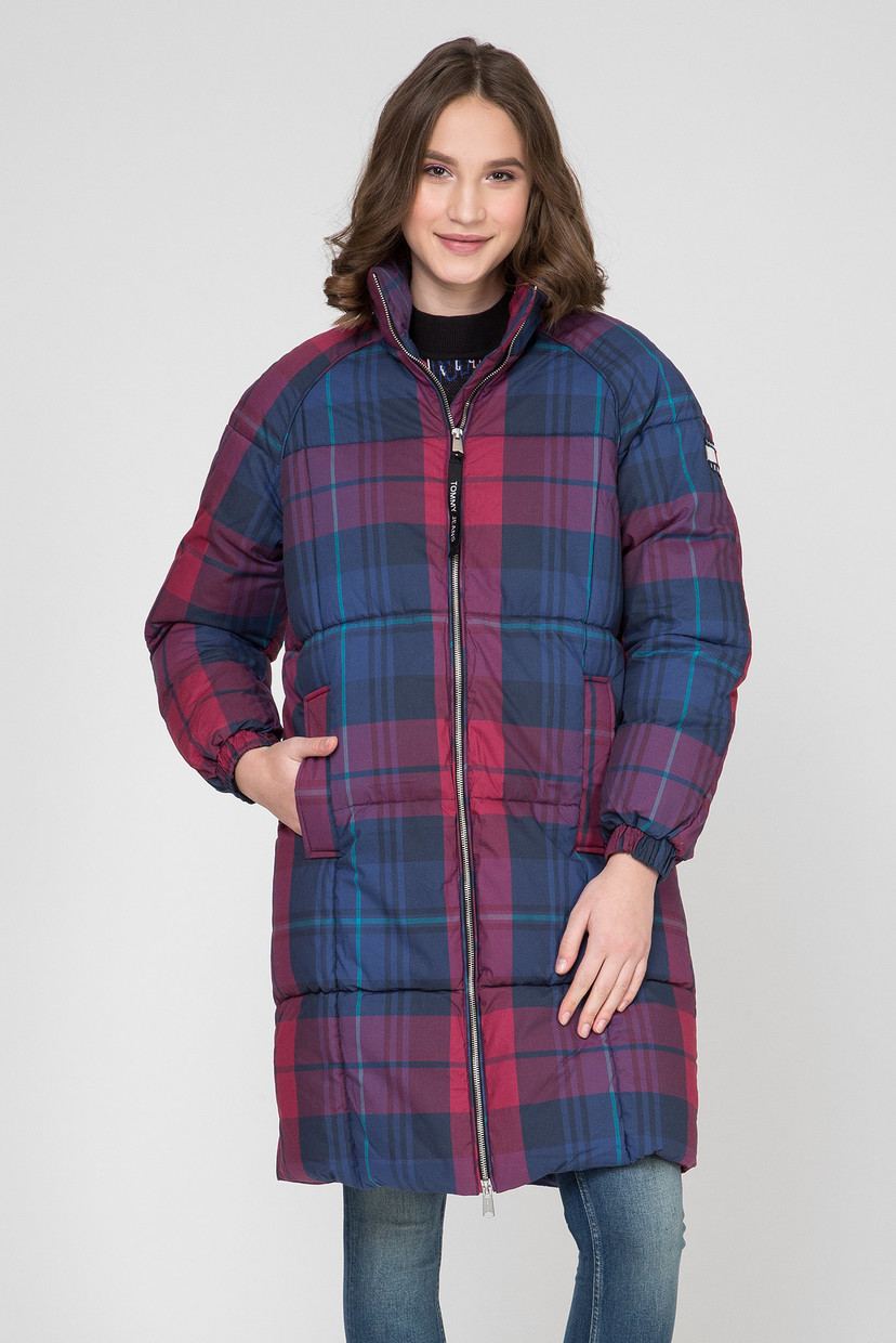 

Женская куртка в клетку TJW CHECK PUFFA COAT Tommy Hilfiger S DW0DW07336