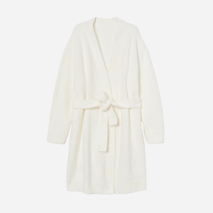 

Халат H&M 1008-9099182 XS-S Кремовый