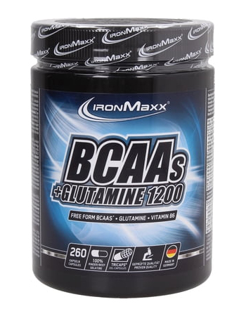 

BCAA в таблетках и капсулах IronMaxx BCAA´s + Glutamine 1200