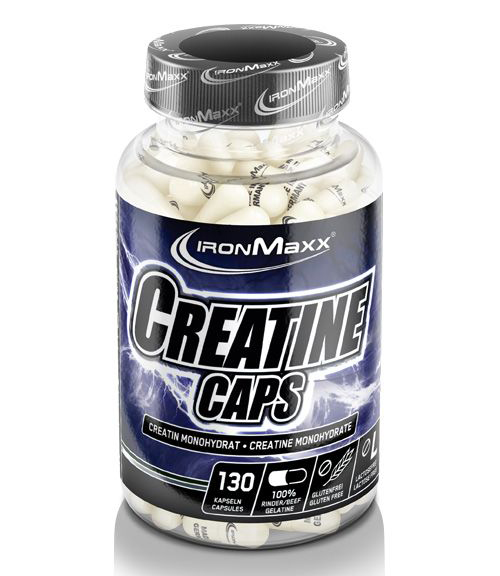 

Креатин в капсулах и таблетках IronMaxx Creatin - 130 капс