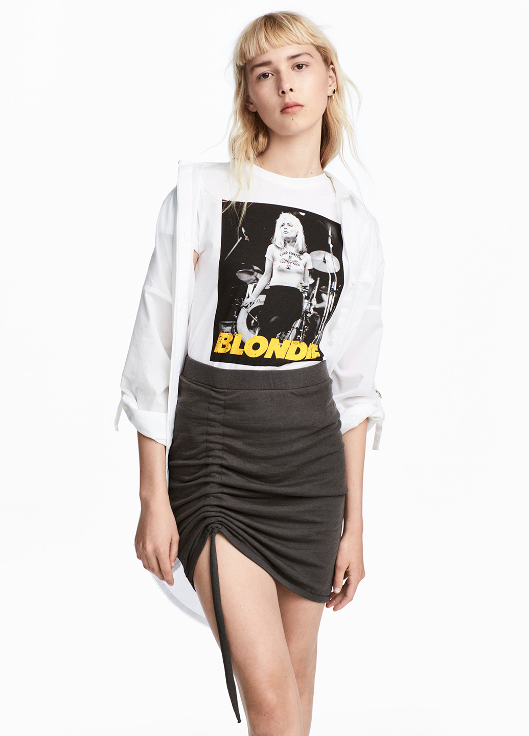 

Юбка H&M XL Темно-серый 0504357_01